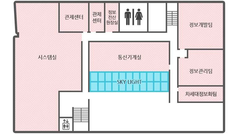 정보전산원 5층 이미지